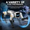 RC Mechanical Dog Intelligent AI RC Robot Dog Voice Command Programmable Singing Dancing Electronic Stunt Bionic Smart Robot Dog