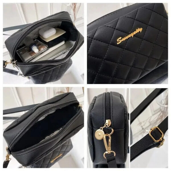 Simple Style Small Shoulder Bags For Women Solid Color Pu Leather Wide Strap Crossbody Bag Female Phone Purse Messenger Handbag