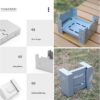 2 Pack Solid Fuel Stove Portable Compact Mini Foldable Solid Alcohol Spirit Wax Tablets Stand Burner for Camping Outdoor Backpacking Hiking Trekking Survival Picnic