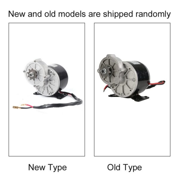 12V 250W Gear Reduction Electric Motor with 9 Tooth Sprocket Brushed DC Motors Reductor for E‑bike Scooter