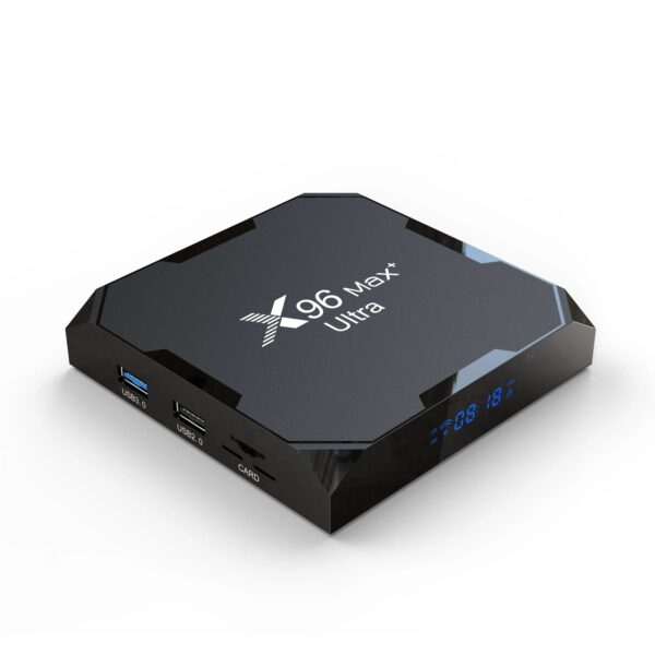 X96Max Plus Ultra TV Box Android 11 Amlogic S905X4 4GB 32GB TVBOX AV1 8K Wifi BT X96 Max Media Player TV Set Top Box