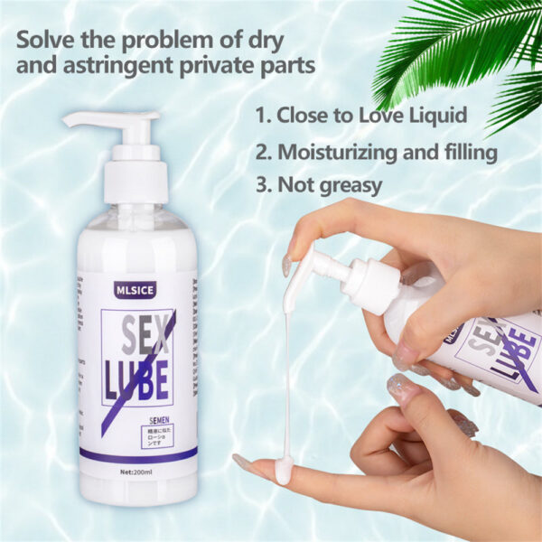 5316a51868181fbb Anal Lubrication Water-based Semen Lube Intimate Lubricant Session 18+ Sex Goods for Men Women Lubricants Masturbation Toys