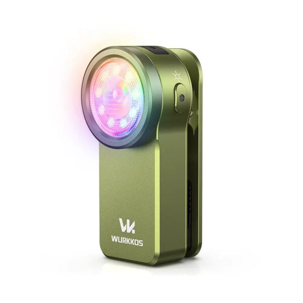 5320d709f667b6c1 Wurkkos HD03 680LM Mini Clip Light USB Rechargeable Pocket Flashlight Spotlight/Floodlight Portable RGB Torch with Magnet