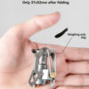 5321aee73b0e308a BRS-3000T Titanium Mini Camping Gas Burners 25g One-Piece Pocket Stove Outdooor Hiking Folding Cooking Furnace Portable 