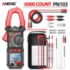 53229a50c0c77b74 ANENG PN103 6000 Counts Digital Clamp Meter Multimeter 600A AC Current AC/DC Voltage Tester Hz Capacitance NCV Ohm Diode Testers