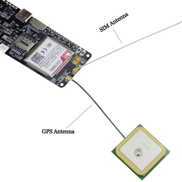 53249e6a8d345ed5 LILYGO® TTGO T-SIM7000G SIM Development Board ESP32 WiFi Bluetooth GPS Module SIM7000G SIM7000E SIM7000A SIM7000JC 4/16MB Flash
