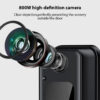 2.4G Wireless Visual Intercom Doorbell 4.3 Inch IPS Screen BT Interconnect Video Monitoring Intelligent Doorbell TwoWay intercom