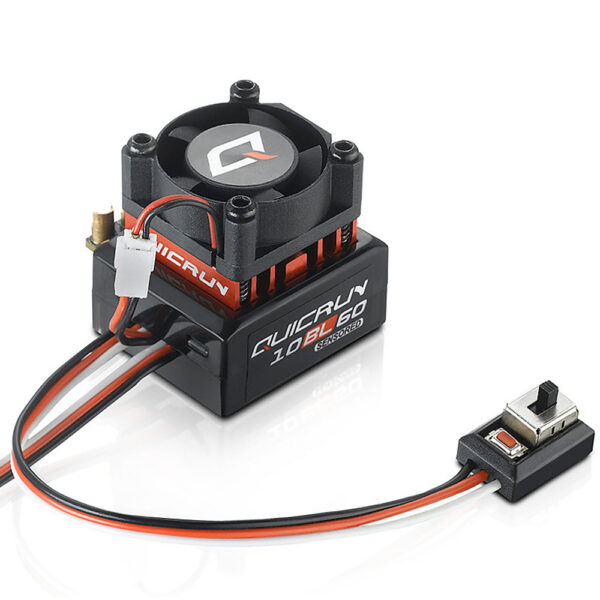 533976f85431eab6 Hobbywing QUICRUN Sensored 10BL120 120A /10BL60 60A 2-3S Lipo Brushless ESC for 1/10 Car
