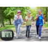 ThreeH Track Steps Multifunctional Portable Sports Pedometer Step Distance Calories Counter Fiess Tracker Time Display