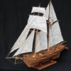534483cf54075409 New Version Scale 1/96 Classics Ancient Ship wood Model Building Kits Harvey 1847 Wooden Sailboat DIY Home Decorations