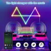 5351fa34369e223f WIFI LED Smart Wall Lamp RGBIC Bar DIY Atmosphere Night Light APP Music Rhythm TV Backlight Bedroom Game Room Decoration