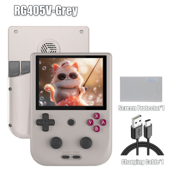 5356dc7c86f82768 ANBERNIC RG405V Handheld Console 4’’ IPS Touch Screen Android 12 Unisoc Tiger T618 64-bit Game Player 5500mAh OTA Update