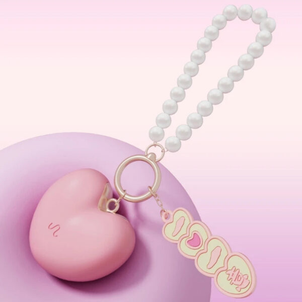 Keychain Heart Vibrator Remote/App Sex for Couple Wearable Love Eggs Massager Vibrating Eggs,Gspot Stimulator