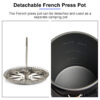 Widesea Camping Cooking System with Heat Exchanger Outdoor Gas Stove Burner Tourist Coffee Pot Cup Cookware Tableware Tourism