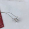 538033c9570deeb3 Hot-selling classic sterling Sier Bull Head Single diamond necklace women's fashion simple brand jewelry party gift