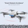 5385fcd017256322 New E99Pro Drone 4K Professinal With Wide Angle Dual HD Camera Foldable RC Helicopter 5G WIFI FPV Height Hold Apron Sell
