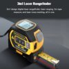 53905bf30f4c746c 3 In 1 Digital High Precision Laser Rangefinder Steel Tape Measure