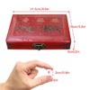 Numbered Mahjong 144 Tiles Mini Mah-Jong Set Portable Toy with Box Traditional Chinese Version Game