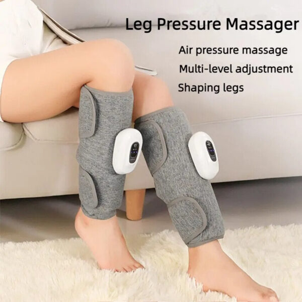 53b078c2caaf426a Calf Massager Electric Leg Device 3 Modes Double Longcolumn Airbag Air Pressure Massage Relieve Muscle USB Charging