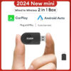 XUDA NEW Wireless CarPlay Android Auto Wireless Adapter Smart Mini Box Plug And Play WiFi Fast Connect Universal For Nissan