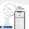 53c60279684229b4 MOES Tuya Smart Wifi/ZigBee Thermostatic Radiator Valve TRV Programmable App Remote Temperature Controller with Alexa GoogleHome