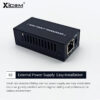 Gigabit Mini  Media Converter Slot SFP Transceiver Module 100/1000M 1 SFP Slot 1 RJ45 Single Mode Ethernet SFP Fiber Switch