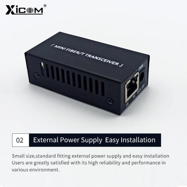 Gigabit Mini  Media Converter Slot SFP Transceiver Module 100/1000M 1 SFP Slot 1 RJ45 Single Mode Ethernet SFP Fiber Switch