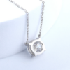 541969fabf9d5556 GRA Certified D Color VVS 1-5ct Big Moissanite Women S Sier Diamond Necklace Plated For Woman Fine Jewelry
