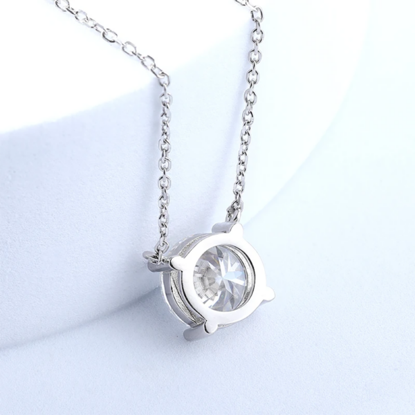 541969fabf9d5556 GRA Certified D Color VVS 1-5ct Big Moissanite Women S Sier Diamond Necklace Plated For Woman Fine Jewelry