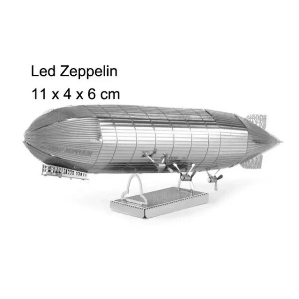 3D Metal Military J-20 J-10B SU-34 KA-50 Fighter UFO RAH-66 Helicopter DIY Handmade Assemble Model Jigsaw Puzzles