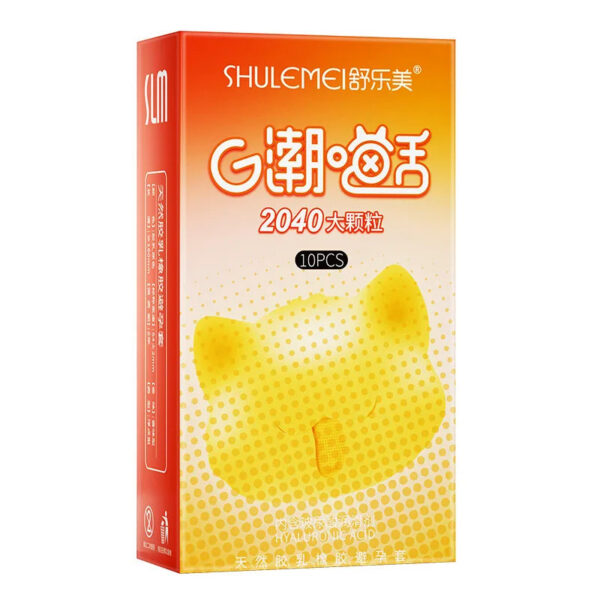 5450d3939f94c5c5 10PCS With 2040 Spot Spikes Condoms For Men G Point Stimulation Adult Supplies Big Dots Penis Sleeve Delay Ejaculation Sex Toys