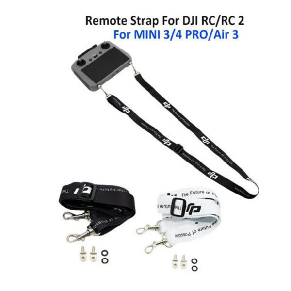 Remote Controller Lanyard NeckStrap w Fixed Clip Hook for MINI 2/Mini 4 Pro/Air 2S/Mavic 3 DJI RC 2 N2 Drone Accessories