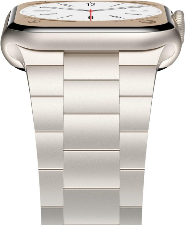 547073981d2d24a1 iiteeology Compatible with Apple Watch Band 49mm 45mm 44mm, Upgraded Solid Business Stainless Steel Band for Apple iWatch Series 9/8/7/Ultra,Space Gray