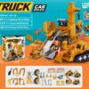 548232993615d532 Kids Engineering Vehicle Electric Drill Tool Toys Match Children Educational Assembled Sets Tools For Boys Nut Building Gift