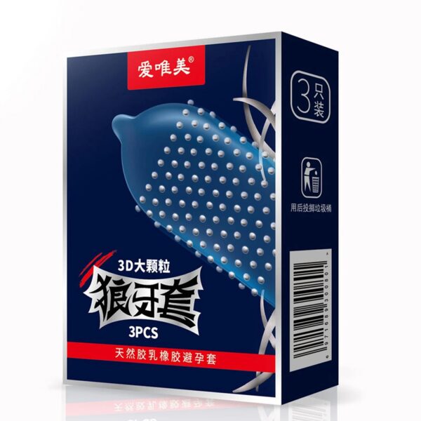 54823e2aacded07d 3D Large Particles Condoms Dotted Sex Toys Granular Stimulation Women G Spot Contracepation Sex Products for Men Penis Sleeve 18