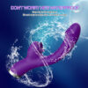54831ea21f2166ba Vibrator For Women 2 In 1 Licking hine Clitoris Stimulator G-Spot Powerful Vibro Dildo Wand Female Clit Sucker Adult Sex Toys