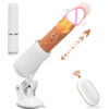 5487e0ba0cef436a Automatic Thrusting Dildo G spot with Suction Cup Toy Women Adult Hand-Free Sex Fun Anal Vibrator for Orgasm