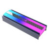 548f9ea3a2db4553 Teucer M.2 2280 NVME SSD Heatsink M2 Radiator 5V 3Pin ARGB Aluminum Solid State Drive Cooler