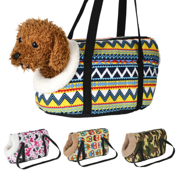 Classic Carrier For Small Dogs Cozy Soft Puppy Cat Dog Bags Backpack Outdoor Travel Sling Bag Chihuahua Pug Pet Supplies