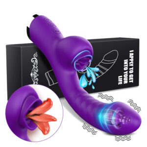 54b51c55d0d0aa67 Vibrator For Women 2 In 1 Licking hine Clitoris Stimulator G-Spot Powerful Vibro Dildo Wand Female Clit Sucker Adult Sex Toys