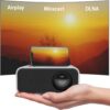 YT300 Portable Mini Projector 24 ANSI HD 1080P Wired and Wireless Mobile Home Theater Projection