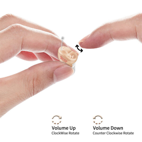 Digital Hearing Aids Invisible For Elder Seniors With A10 Battery In The Ear Sound Amplifier Audífonos First Aid