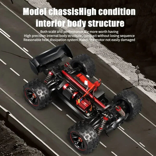 54de66132f514bf3 9522PRO 85KM/H High-speed RC Car Brushless Four-wheel Drive Off-road Drift 1:16 Professional Racing Car 9522 50KM/H Boy's Toy