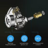 54ee011cd627b0d5 KZ ZSN PRO 1BA 1DD Hybrid Drive In Ear Earphones HIFI Metal Bass Earbud Sport Music Headset Replaceable