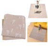 Infant Play Large Waterproof Portable Foldable Baby Activity Mat for Crawg Indoor Outdoor