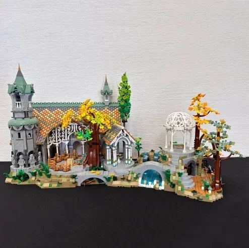 5509c47bc88926d5 6167pcs Film Series of the Rings Rivens Street View Building Blocks Model Compatible 10316 Style Bricks Toy Kid Gifts