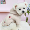 Dog Cat Winter Fleece Clothes Hooded Coat Down Jacket Puppy Pet Clothing For Dogs Chihuahua Yorkie Pug Outfits