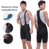 INBIKE Men's MTB Cycling Bib Shorts Bike Riding Pants Man Professional Bicycle Shorts for Men Road Bike Mountain Cycling Clothes
