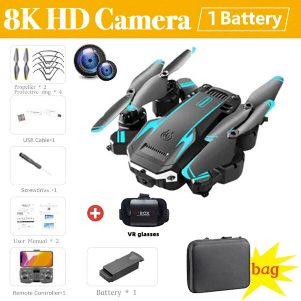 556ecd4386fcce9d 2024 New G6 Aerial Drone 8K S6 HD Camera GPS Obstacle Avoidance Q6 RC Helicopter FPV WIFI Professional Foldable Quadcopter Toys