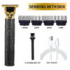 557472bccc4b7a54 Shavers for Barber Clipper Hair Cutting Beard Trimmer Shaving hine Wireless Electric Razor Men Shaver L230518